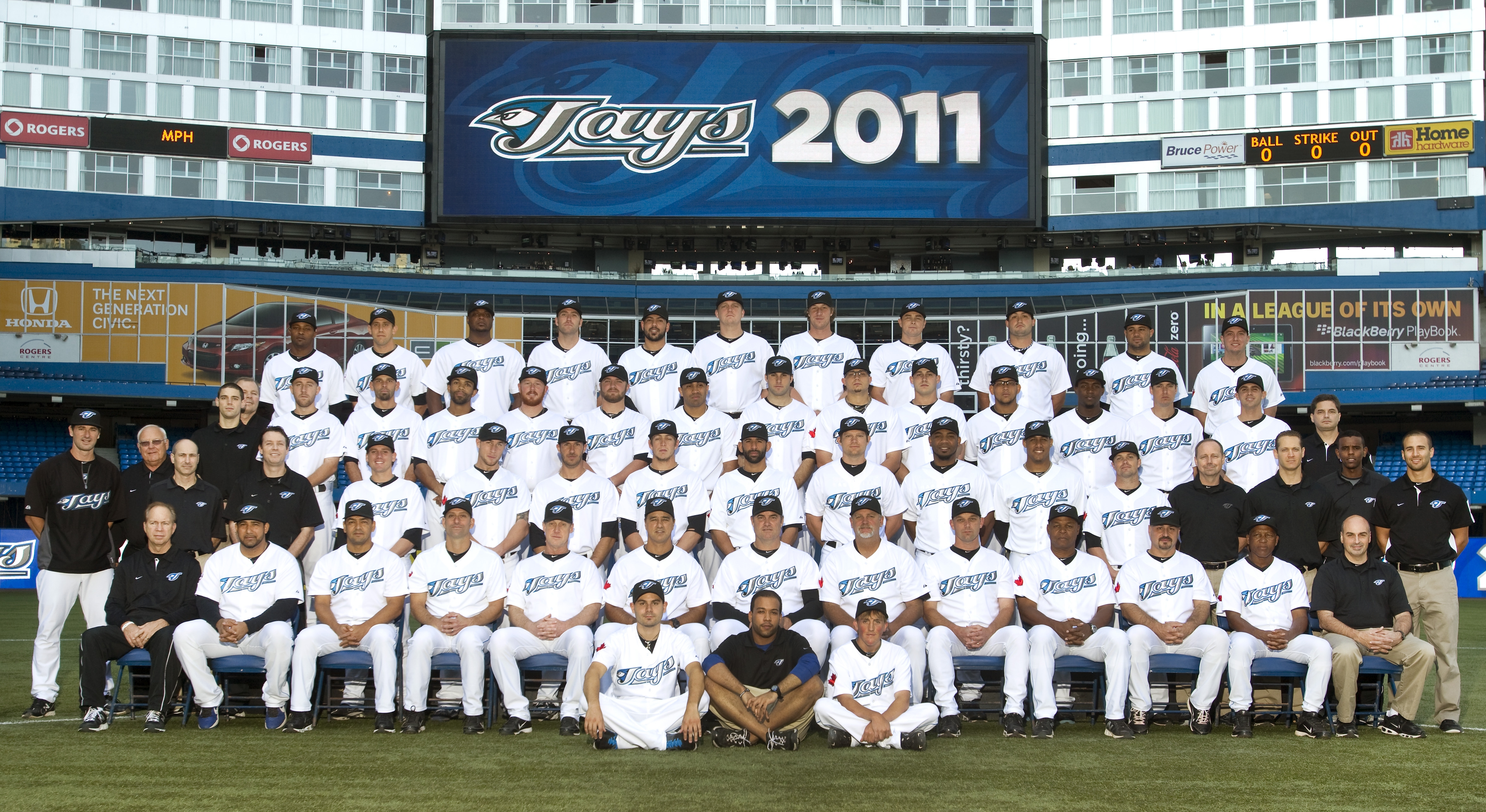 Adrian with the Toronto Blue Jays organization